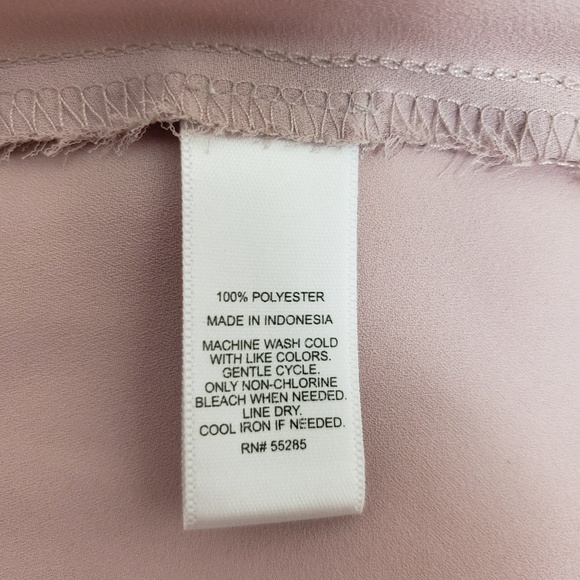 EXPRESS long-sleeve button down blouse - Picture 5 of 5